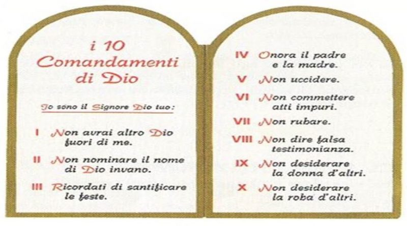 10 comandamenti